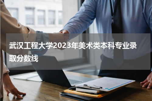 武汉工程大学2023年美术类本科专业录取分数线