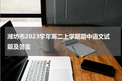 潍坊市2023学年高二上学期期中语文试题及答案
