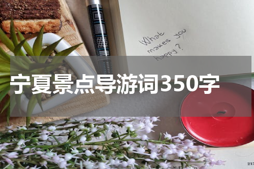 宁夏景点导游词350字