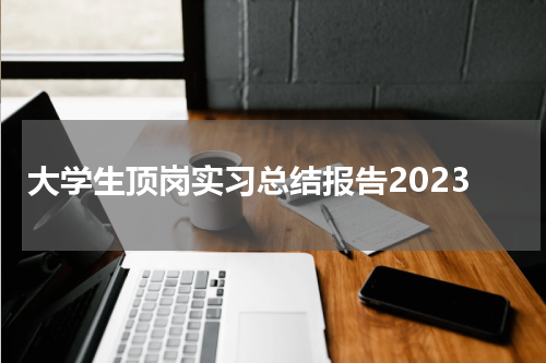 大学生顶岗实习总结报告2023