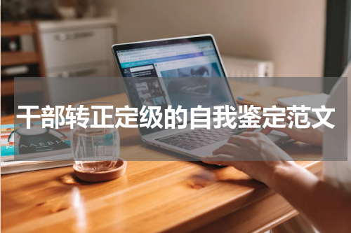 干部转正定级的自我鉴定范文
