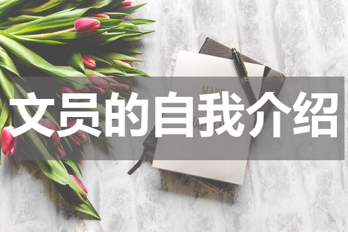 文员的自我介绍