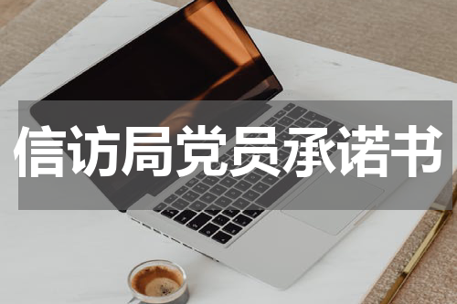 信访局党员承诺书