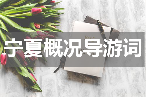 宁夏概况导游词