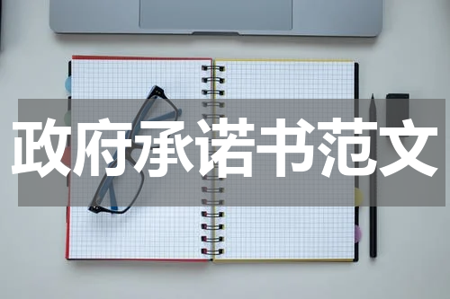政府承诺书范文