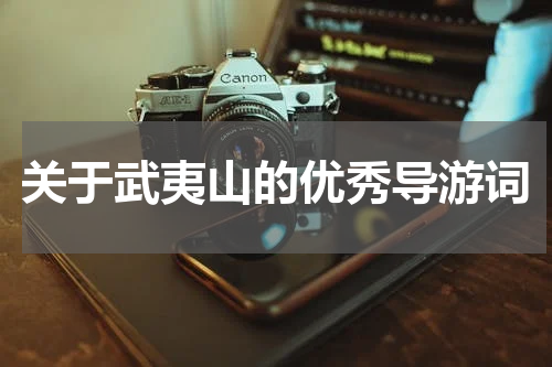 关于武夷山的优秀导游词