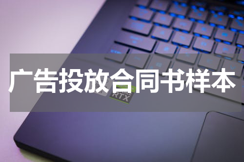 广告投放合同书样本