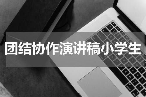 团结协作演讲稿小学生