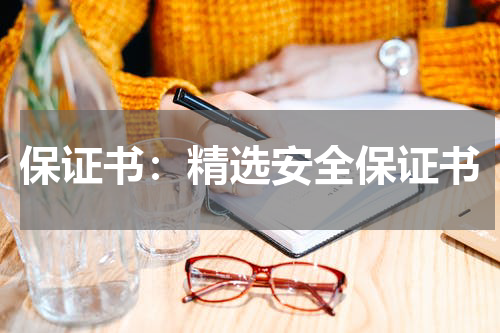 保证书：精选安全保证书
