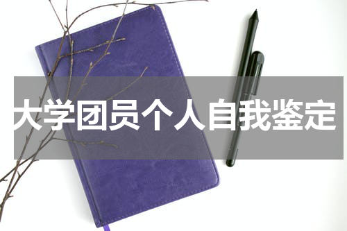 大学团员个人自我鉴定