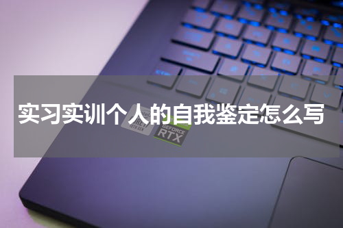 实习实训个人的自我鉴定怎么写