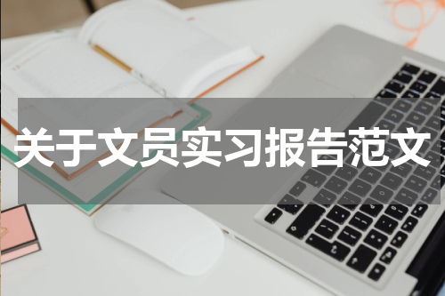 关于文员实习报告范文