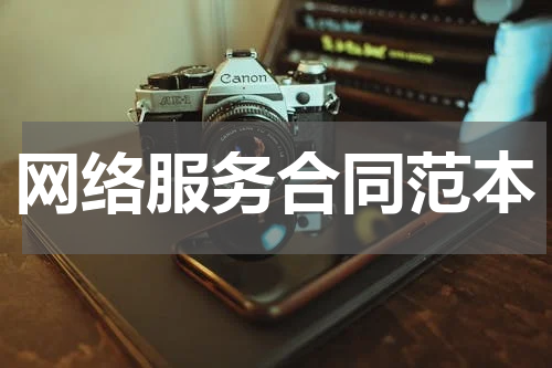 网络服务合同范本