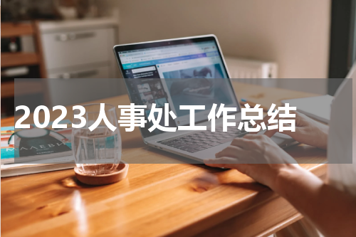2023人事处工作总结