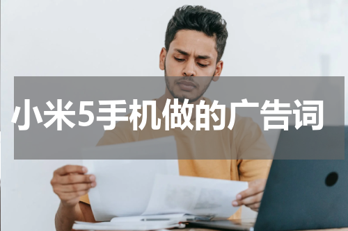小米5手机做的广告词