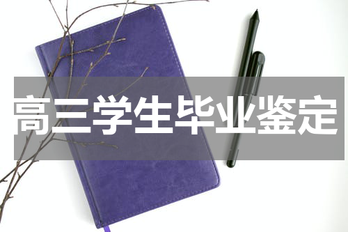 高三学生毕业鉴定