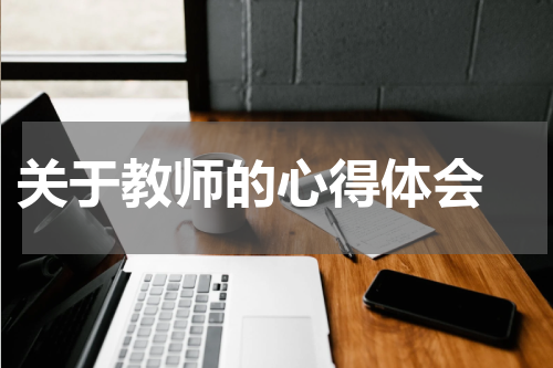 关于教师的心得体会