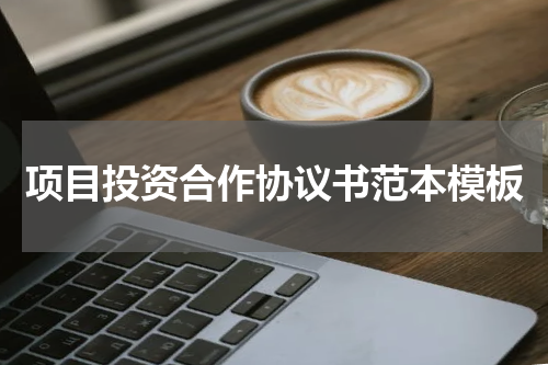 项目投资合作协议书范本模板