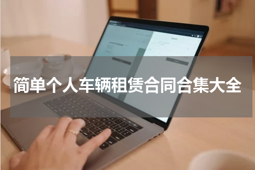简单个人车辆租赁合同合集大全