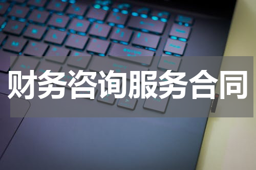 财务咨询服务合同