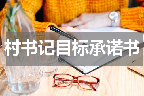 村书记目标承诺书