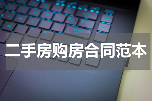 二手房购房合同范本