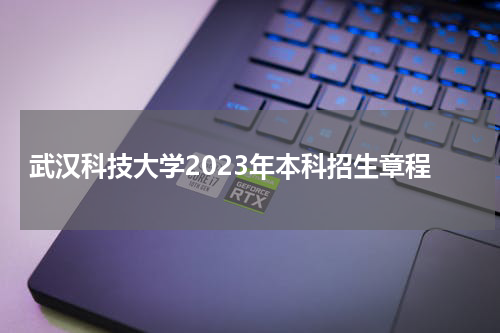 武汉科技大学2023年本科招生章程