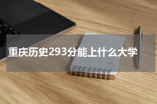 重庆高考历史293分能被录取上什么大学2023年