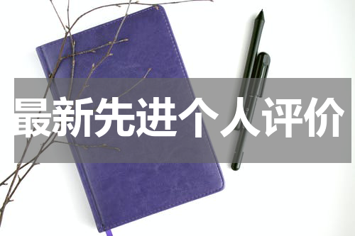 最新先进个人评价