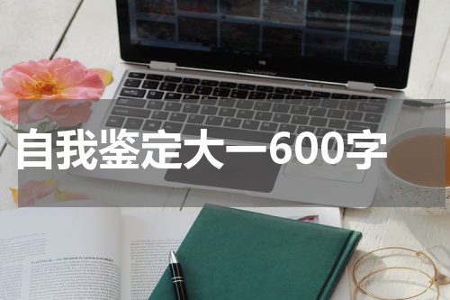 自我鉴定大一600字