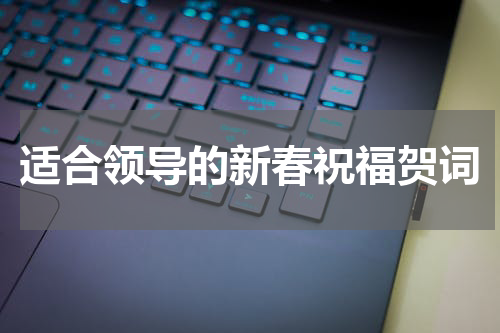 适合领导的新春祝福贺词