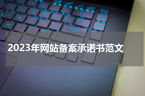 2023年网站备案承诺书范文