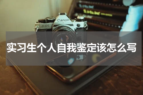 实习生个人自我鉴定该怎么写