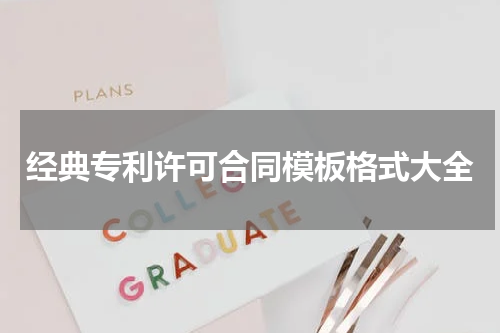 经典专利许可合同模板格式大全
