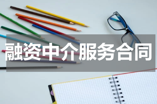 融资中介服务合同