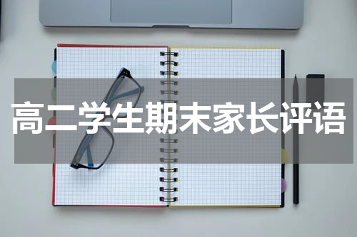 高二学生期末家长评语