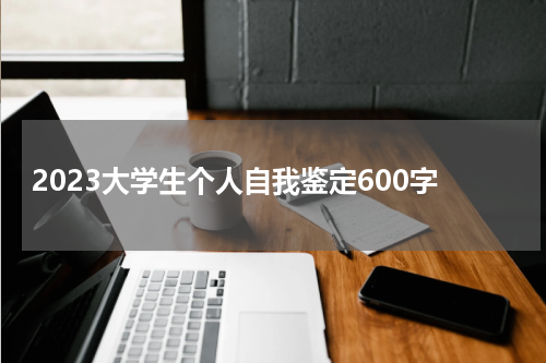 2023大学生个人自我鉴定600字
