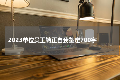 2023单位员工转正自我鉴定700字