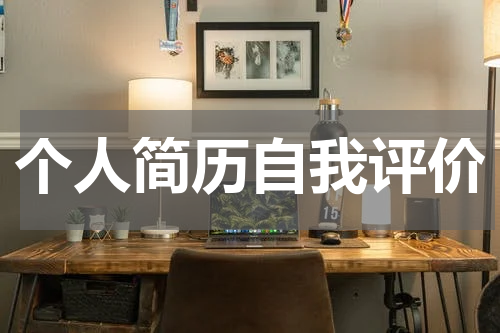 个人简历自我评价