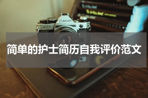 简单的护士简历自我评价范文