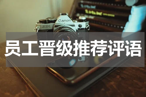 员工晋级推荐评语