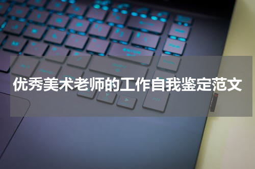 优秀美术老师的工作自我鉴定范文