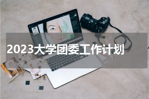2023大学团委工作计划