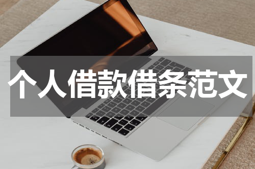 个人借款借条范文