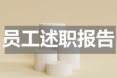员工述职报告