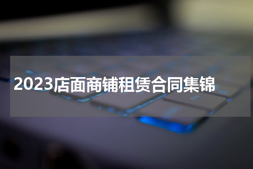 2023店面商铺租赁合同集锦
