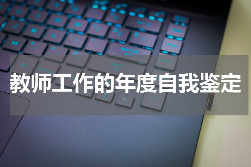 教师工作的年度自我鉴定