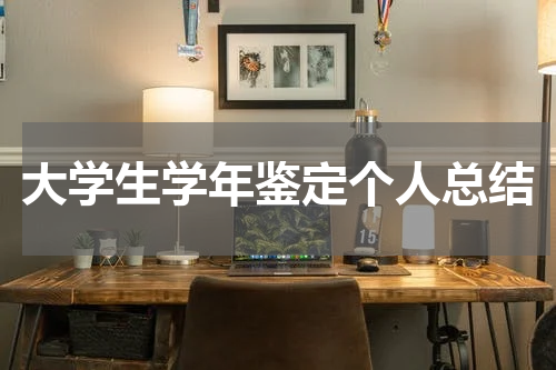 大学生学年鉴定个人总结