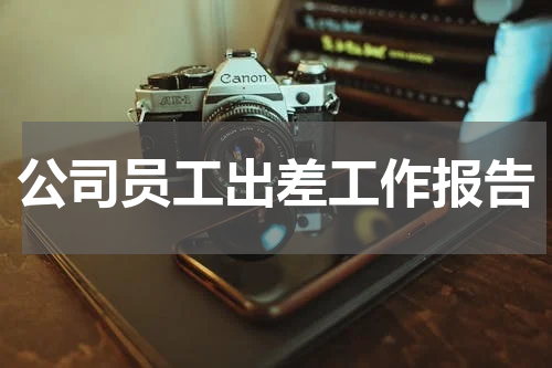 公司员工出差工作报告
