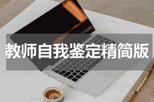 教师自我鉴定精简版